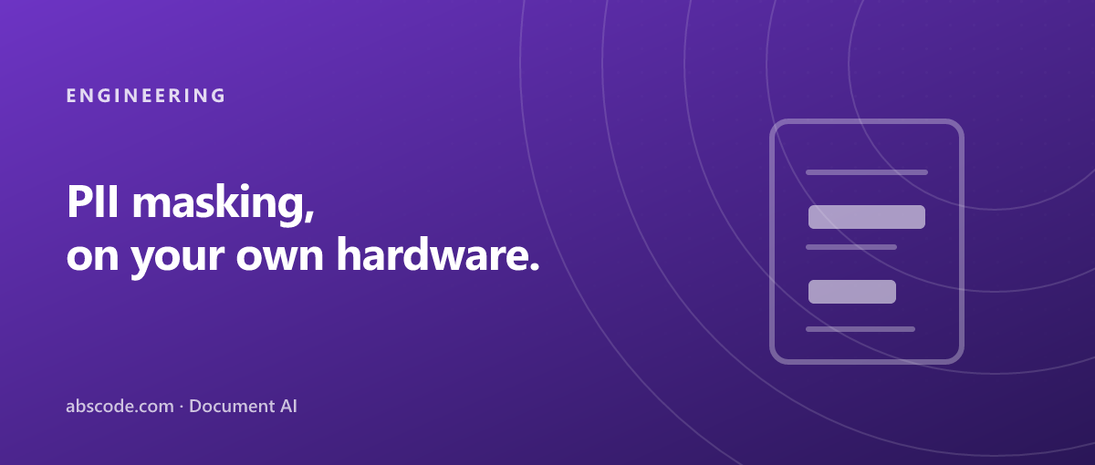 How on-premise PII masking works, and when to reach for it
